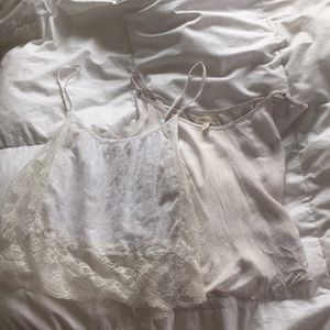 Urban free people white top bundle